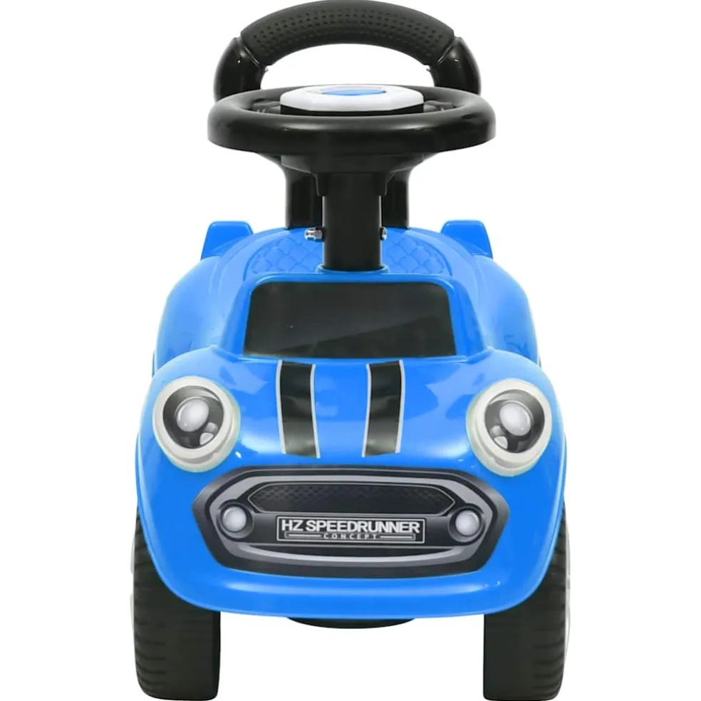 vidaXL Loopauto blauw