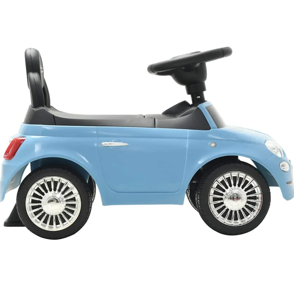 vidaXL Loopauto Fiat 500 blauw