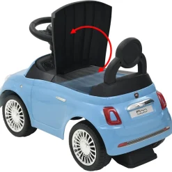 vidaXL Loopauto Fiat 500 blauw