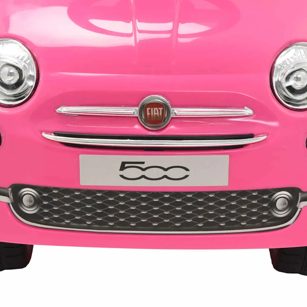 vidaXL Loopauto Fiat 500 roze