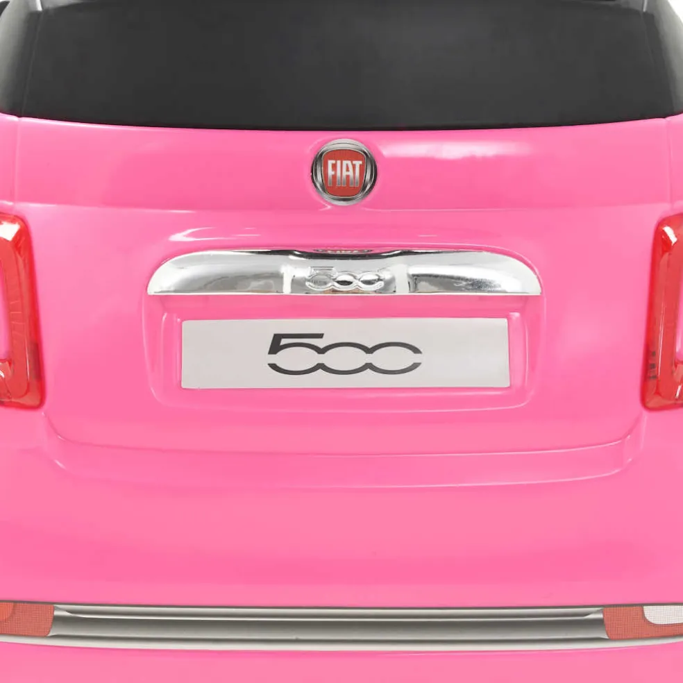 vidaXL Loopauto Fiat 500 roze