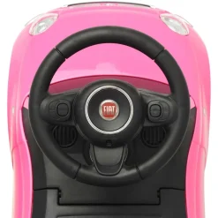 vidaXL Loopauto Fiat 500 roze