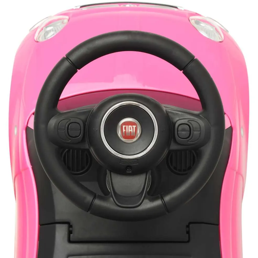 vidaXL Loopauto Fiat 500 roze