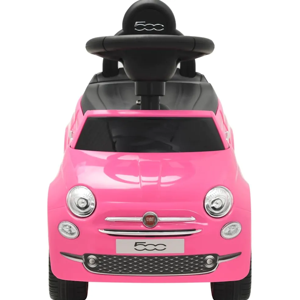 vidaXL Loopauto Fiat 500 roze