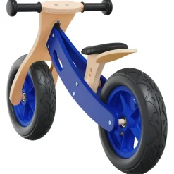vidaXL Loopfiets voor kinderen met luchtbanden blauw
