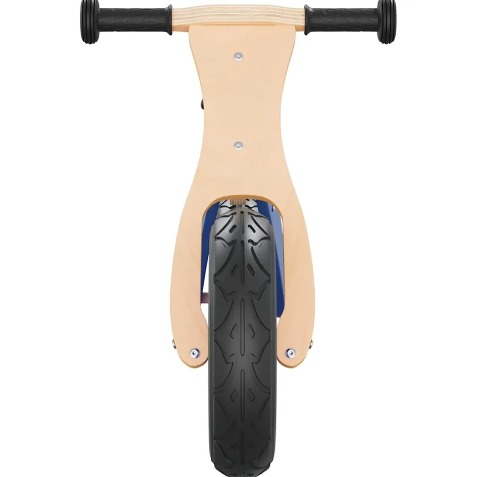 vidaXL Loopfiets voor kinderen met luchtbanden blauw