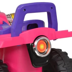 vidaXL Loopquad met licht en geluid roze en paars