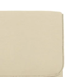 vidaXL Loungestoel 55x64x80 cm stof crèmekleurig