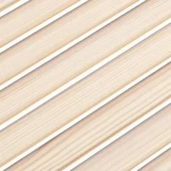 vidaXL Louvrede deuren 2 st Naturel 39,5 x 39,4 cm Massief grenenhout