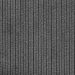 vidaXL Loveseat bank 109 cm corduroy stof donkergrijs