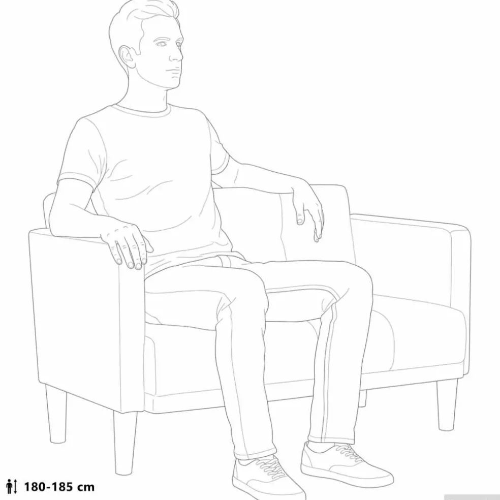 vidaXL Loveseat bank wijnrood 111 cm fluweel