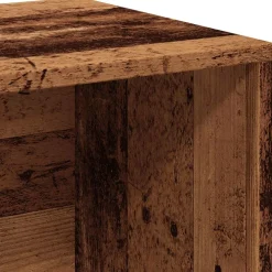 vidaXL LP Opbergbox 69,5x34x36 cm bewerkt hout oud houtkleurig