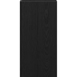 vidaXL LP Opbergbox 71x34x36 cm spaanplaat zwart eikenkleurig