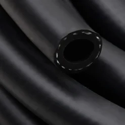 vidaXL Luchtslang hybride 0,6'' 2 m rubber en pvc zwart