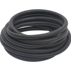 vidaXL Luchtslang hybride 0,6'' 2 m rubber en pvc zwart