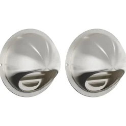 vidaXL Luchtventilatie roosters 2 st zilver 100 mm Roestvrij staal
