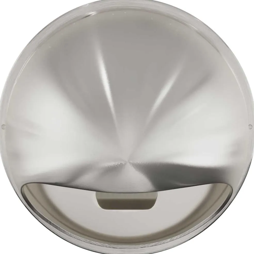 vidaXL Luchtventilatie roosters 2 st zilver 200 mm Roestvrij staal