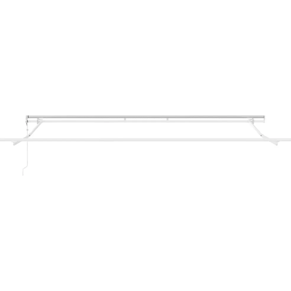 vidaXL Luifel automatisch uittrekbaar 400x300 cm bordeauxrood