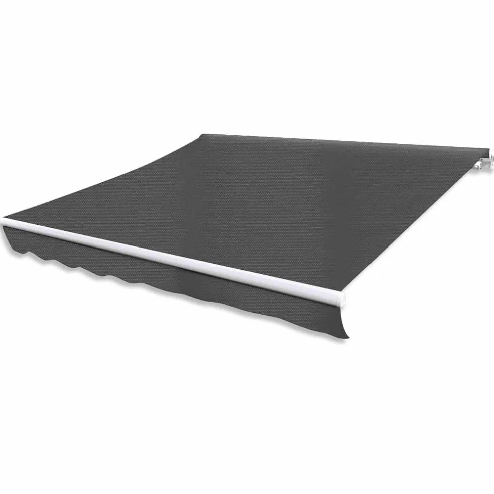 vidaXL Luifel gemotoriseerd uitschuifbaar 400 cm antraciet