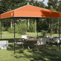 vidaXL Luifeltent 243 x 243 x 251 cm Oranje Stof