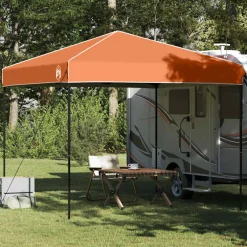 vidaXL Luifeltent 243 x 243 x 251 cm Oranje Stof