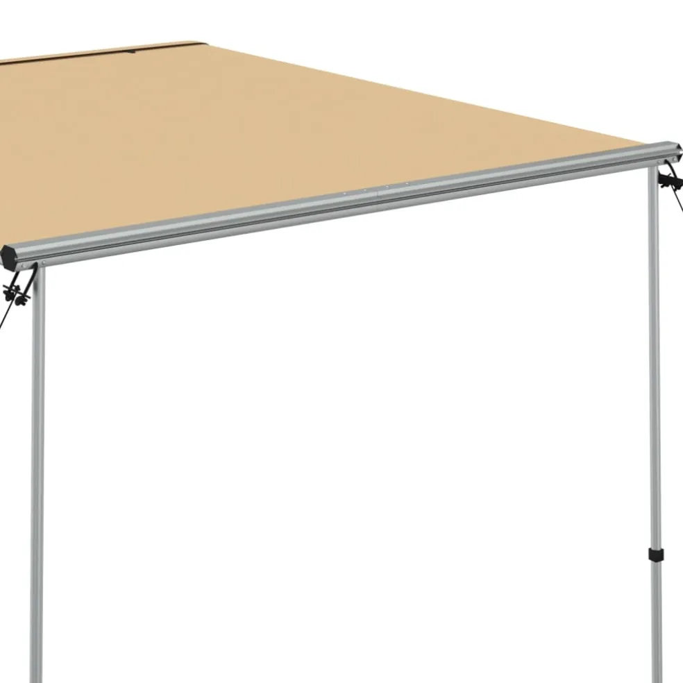 vidaXL Luifel voor camper en caravan 2,4x2,5x2,15 m beige