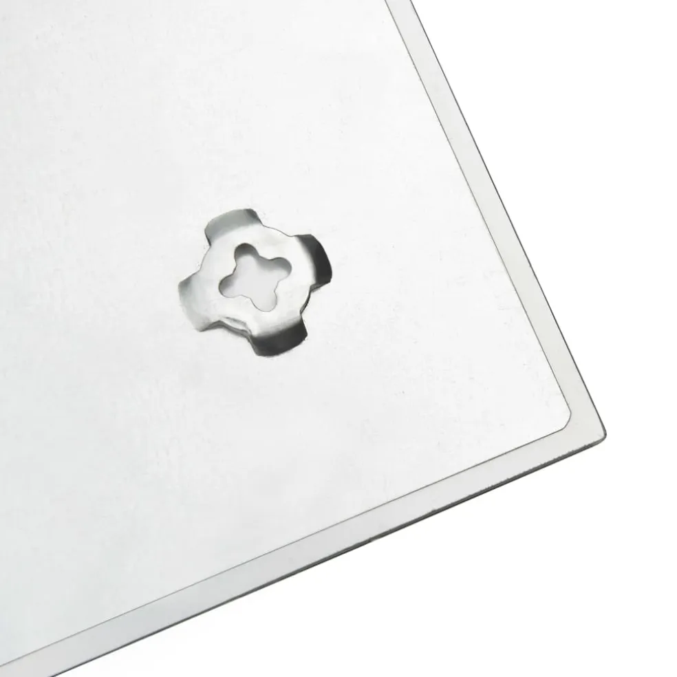 vidaXL Magneetbord wandmontage 60x20 cm glas