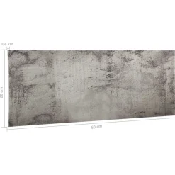 vidaXL Magneetbord wandmontage 60x20 cm glas