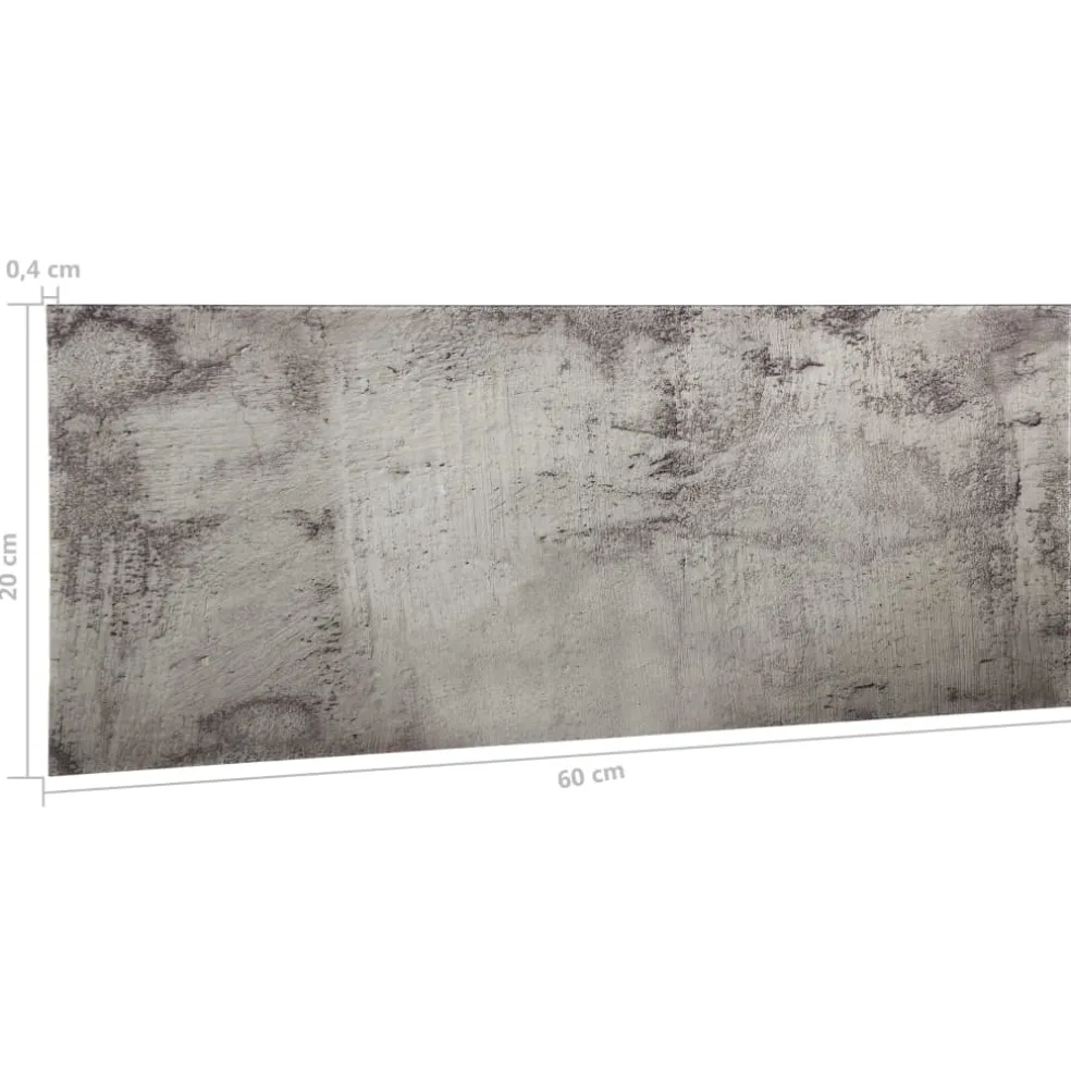 vidaXL Magneetbord wandmontage 60x20 cm glas