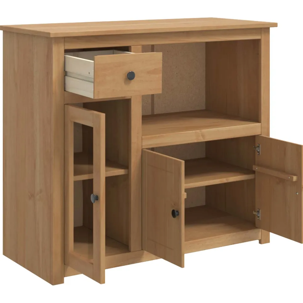 VidaXL Magnetron Dressoir PANAMA Honing Wax 99.5 x 44 x 86.5 cm