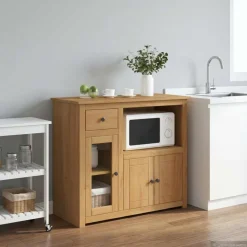 VidaXL Magnetron Dressoir PANAMA Honing Wax 99.5 x 44 x 86.5 cm