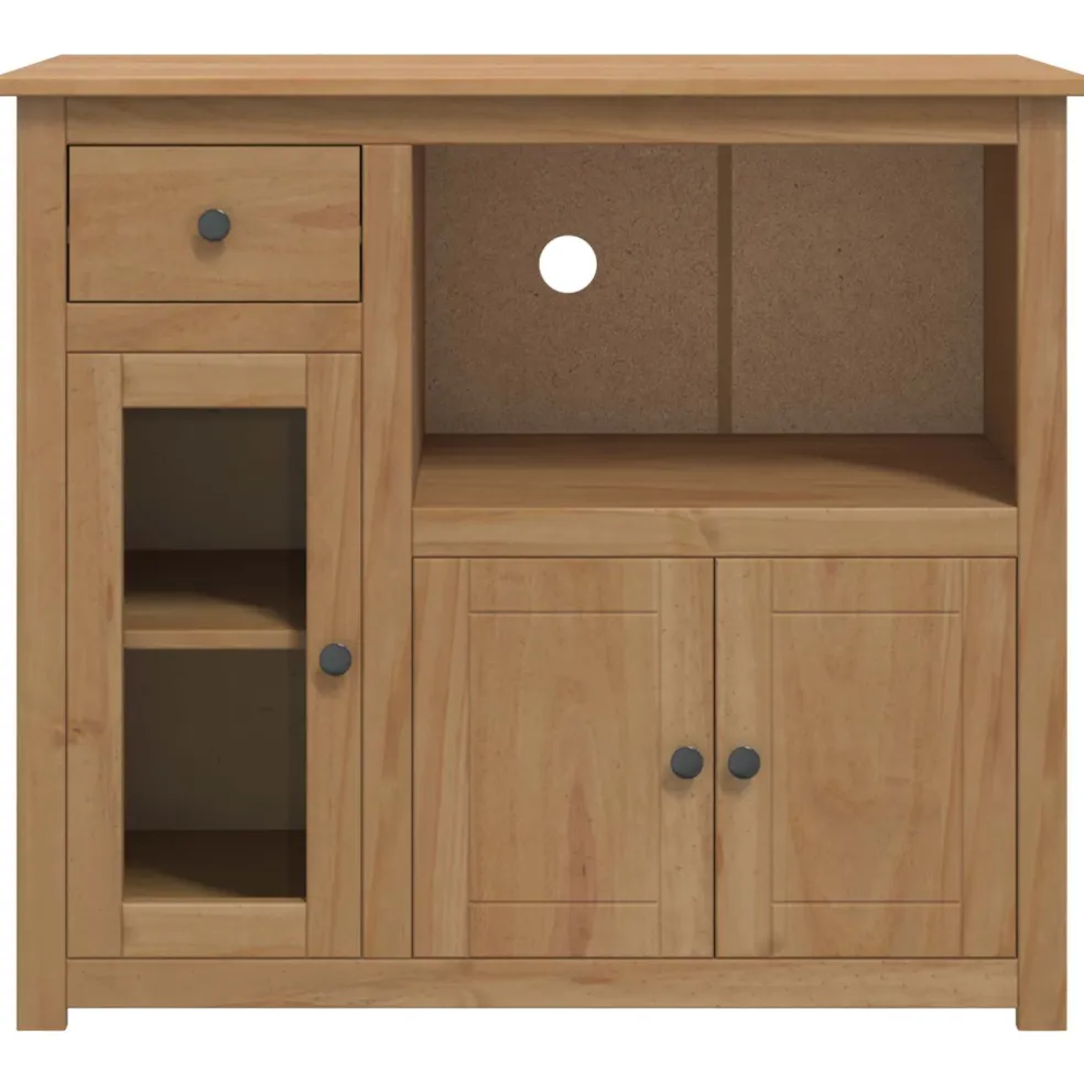 VidaXL Magnetron Dressoir PANAMA Honing Wax 99.5 x 44 x 86.5 cm
