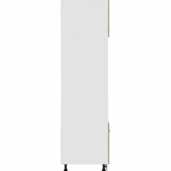 vidaXL Magnetronkast Lyon 60x57x207 cm bewerkt hout sonoma eikenkleurig