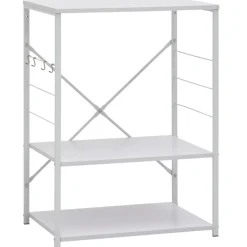 vidaXL Magnetronkast 60x39,6x79,5 cm bewerkt hout wit