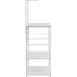 vidaXL Magnetronkast 60x39,6x123 cm bewerkt hout wit