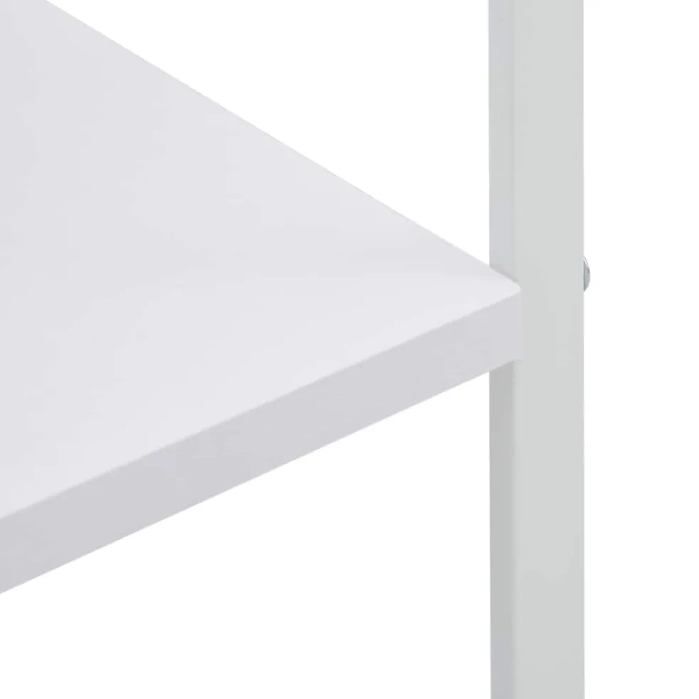 vidaXL Magnetronkast 60x39,6x123 cm bewerkt hout wit