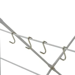 vidaXL Magnetronkast 60x39,6x123 cm bewerkt hout wit en eikenkleurig