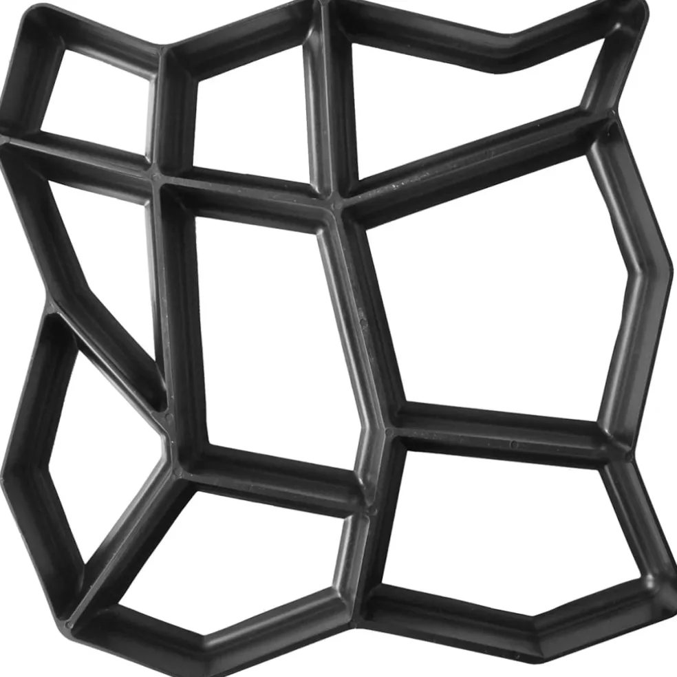 vidaXL Mal voor tuinpad 42 x 42 x 4 cm set van 2