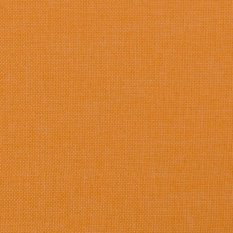 vidaXL Massage gamestoel stof zwart en oranje