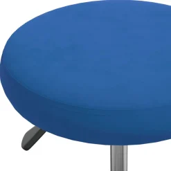vidaXL Massagekruk fluweel blauw