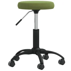 vidaXL Massagekruk fluweel lichtgroen