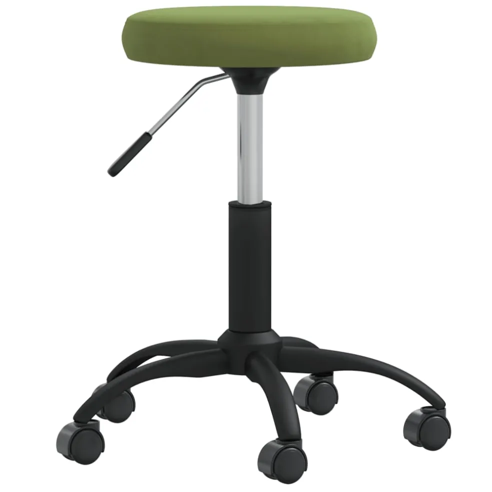 vidaXL Massagekruk fluweel lichtgroen
