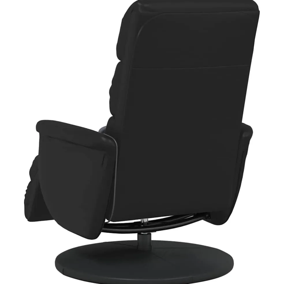 vidaXL Massage Recliner Stoel Zwart 71 x 98 x 106 cm Nep Leer