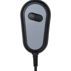 vidaXL Massagestoel elektrisch verstelbaar stof bruin