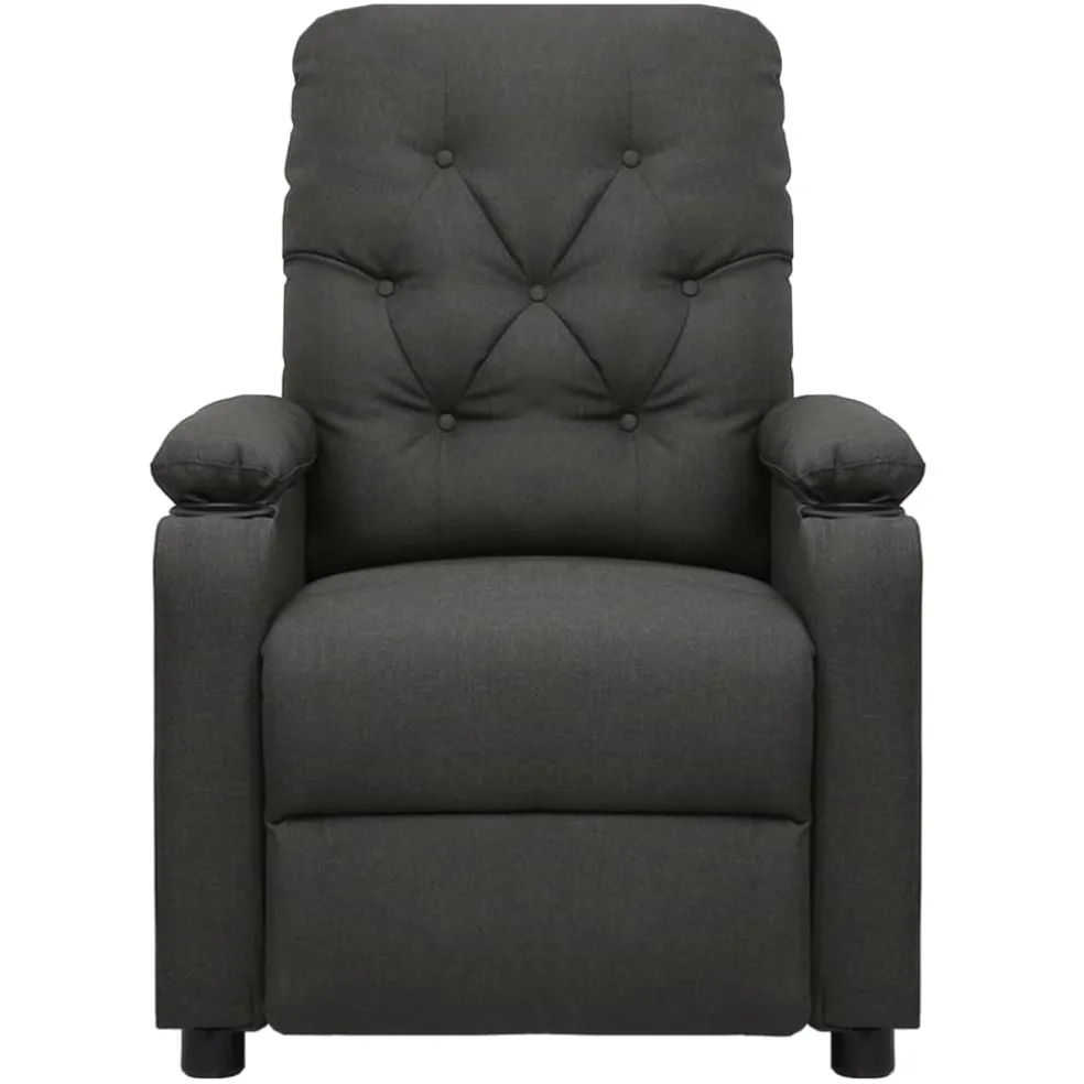 vidaXL Massagestoel elektrisch fluweel crèmekleurig