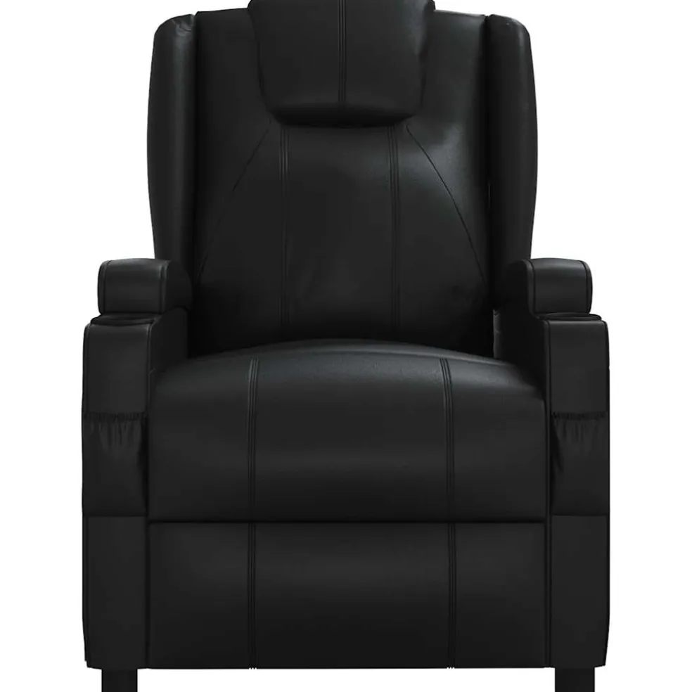 vidaXL Massagestoel kunstleer zwart