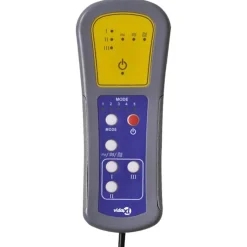 vidaXL Massagestoel stof bruin