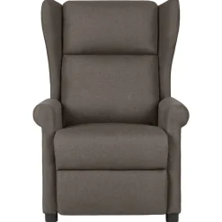 vidaXL Massagestoel stof bruin