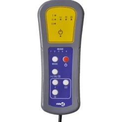 vidaXL Massagestoel stof taupe