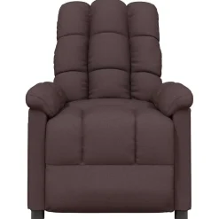 vidaXL Massagestoel stof zwart